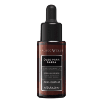 Óleo Pré e Pós Barba Malbec Club, 25ml