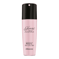 Desodorante Body Spray Glamour Secrets Black, 100ml