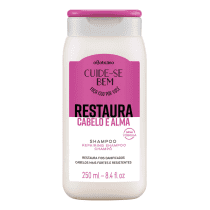 Shampoo Cuide-se Bem Restaura Cabelo e Alma 250ml