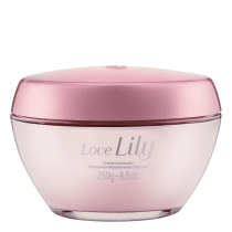 Creme Acetinado Hidratante Desodorante Corporal Love Lily 250g