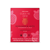 Imagem do produto Kit Sabonetes em Barra Cuide-se Bem Morango e Leite 4x80g Cada