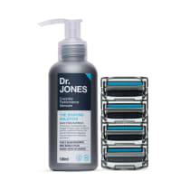 Imagem do produto Combo Recargas The Razor 4 + Balm Para Barbear The Shaving Solution 100ml