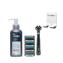 Imagem do produto Combo Barba Feita The Razor 4: Aparelho de Barbear + Balm Para Barbear 100ml + Suporte