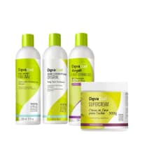 Imagem do produto Kit Deva Curls No-poo, One Condition Original, Angéll e Creme de Coco