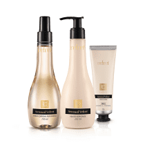 Kit Sensual Velvet: Desodorante Colônia + Loção Desodorante Hidratante + Creme para Mãos