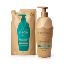 Combo La Piel Algas do Pacífico: Hidratante Corporal 400ml + Refil 350ml