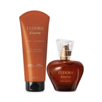 Combo Kiss Me Nude Caramelo: Desodorante Colônia 50ml + Loção Corporal 100ml