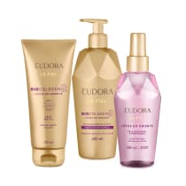 Combo La Piel Lótus do Oriente: Sabonete Líquido 200ml + Loção Corporal 400ml + Spray Perfumado 200ml