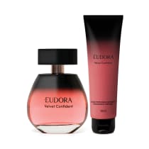 Combo Eudora Velvet Confident: Desodorante Colônia 100ml + Loção Corporal 150ml