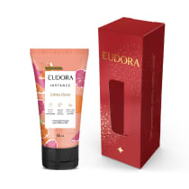 Combo Presente Natal Instance Lima Rosa: Creme Perfumado Para Mãos e Pés 50ml + Caixa P