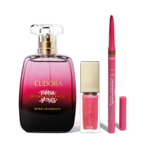 Imagem do produto Combo Niina Secrets: Desodorante Colônia 100ml + Lip Oil 7ml + Lapiseira de Sobrancelha 1,1g
