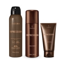 Imagem do produto Combo Impression Desodorante Aerosol 150ml + Espuma para Barbear 200ml + Gel pós Barba 75g