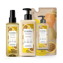 Imagem do produto Combo Instance Maracujá: Spray Corporal 200ml + Loção Hidratante Desodorante 400ml + Refil Loção Hidratante 350ml