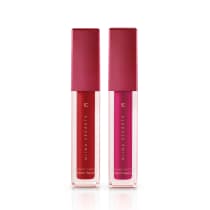 Imagem do produto Combo Batom Líquido Niina Secrets Skinny Matte: Vermelho Hibisco 5ml + Pink Peônia 5ml