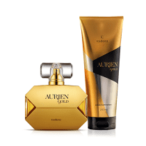 Kit Aurien Gold Colônia Desodorante + Loção Iluminadora