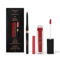 Lip Kit Cereja Essencial Eudora Glam by Camila Queiroz: Gloss Treat 5,4ml + Lapiseira Labial 350mg