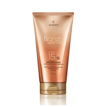 Protetor Solar e Bronzeador Corporal FPS15 Bronze Splendor 150ml