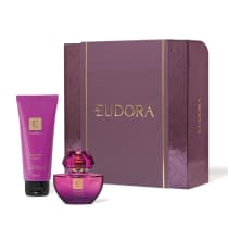 Imagem do produto Kit Presente Dia das Mães Roxo Miniatura: Eau de Parfum 35ml + Loção Desodorante Hidratante Corporal 100ml