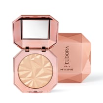 Imagem do produto Iluminador Compacto Metals Rosé Eudora Make 5g