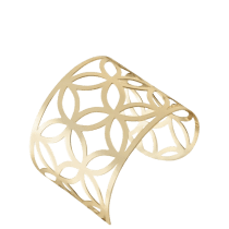 Eudora - Bracelete Dourado Metal
