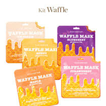 Kocostar Kit de máscaras faciais Waffle (5 produtos)