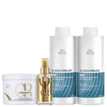 Imagem do produto Kit Wella Professionals BlondorPlex Oil Reflections Luminous Super (4 Produtos)