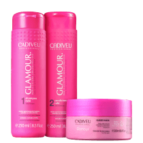 Kit Cadiveu Professional Glamour Rubi Trio (3 Produtos)