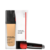 Kit Shiseido Synchro Skin 160 Shell (3 Produtos)