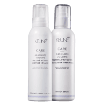 Kit Keune Care Absolute Volume Mousse & Thermal Protector (2 Produtos)