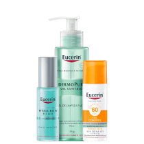 Kit Eucerin Oil Control Skincare Trio (3 Produtos)