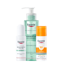 Kit Eucerin Oil Control Pore Minimizer (3 Produtos)