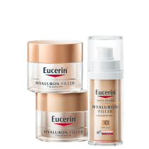 Kit Eucerin Hyaluron-Filler + Elasticity Trio (3 Produtos)