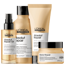 Kit L'Oréal Professionnel Serie Expert Absolut Repair Gold Quinoa + Protein Quarteto (4 Produtos)