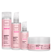 Kit Cadiveu Essentials Quartzo Shine by Boca Rosa Hair Tratamento (4 Produtos)