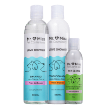 Kit Mr. & Miss Pet Cosméticos #05 (3 Produtos)