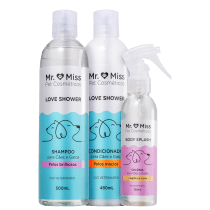 Conjunto Mr. & Miss Pet Cosméticos #06 (3 Produtos)