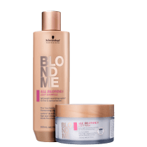 Kit Schwarzkopf Professional BlondMe All Blondes Light (2 Produtos)