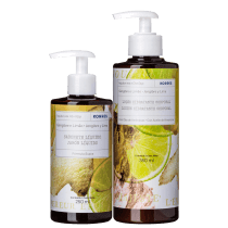 Kit Korres Gengibre e Limão Sabonete & Hidratante (2 Produtos)