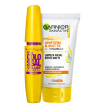 Kit Beleza na Web The Colossal Volum'Express + SkinActive Uniform & Matte (2 Produtos)