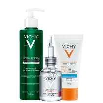 Kit Vichy Capital Liftactiv Normaderm Intensivo (3 Produtos)