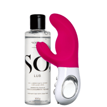 Kit Fun Factory Miss Bi Pink + So Lub (2 Produtos)