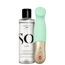 Kit Fun Factory Pulse Vibe Sundaze Pistachio + So Lub (2 Produtos)