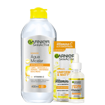 Kit Garnier SkinActive Uniform & Matte (2 Produtos)