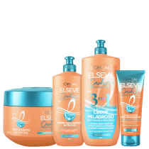 Kit Elseve L'Oréal Paris Cachos dos Sonhos Tratamento (4 Produtos)