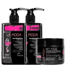 Kit Truss La Moda Net Uso Obrigatório (3 Produtos)
