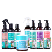 Kit Yenzah Sou+Cachos Suave (8 Produtos)