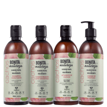 Kit Bonita por Natureza Cachos 2ABC (4 Produtos)