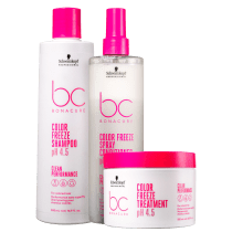 Kit Schwarzkopf Professional BC Bonacure Clean Performance Color Freeze Profissional (3 Produtos)
