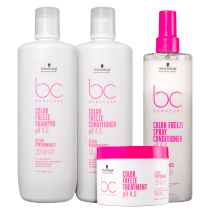 Kit Schwarzkopf Professional BC Bonacure Clean Performance Color Freeze Profissional (4 Produtos)