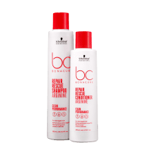 Kit Schwarzkopf Professional BC Bonacure Clean Performance Color Freeze Silver + Repair Rescue Duo (2 Produtos)
